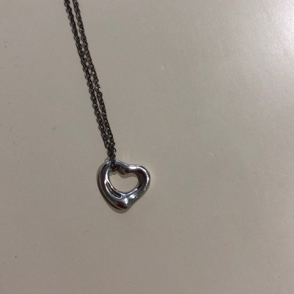 Tiffany & Co. Jewelry - Tiffany & Co. Silver “Open Heart Pendant”